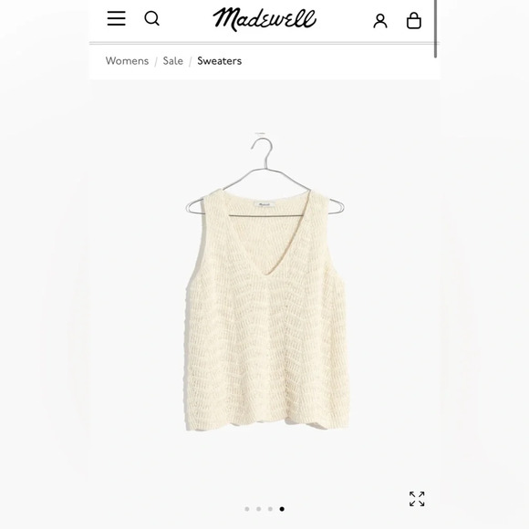 Madewell Cream Sweater - Picture 2 of 8